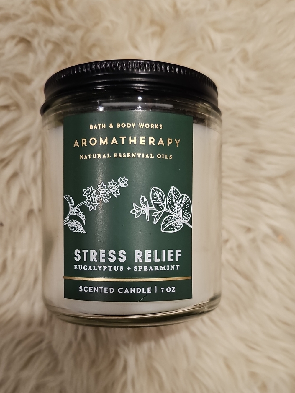 Bath and body works stress relief candle